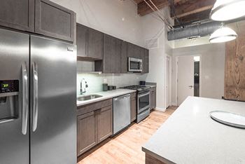 Luxury Kitchen at the Lofts at Gin Alley, Chicago, IL 60607